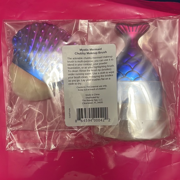 Mystic chubby mermaid & seashell brush set - Picture 3 of 6